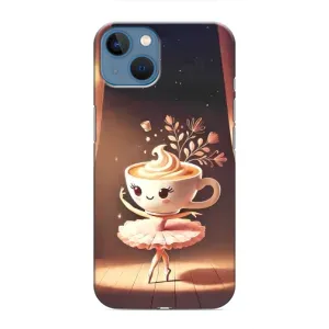 Чехол с мемом Тралалело тралала на iPhone 13 Mini (Балерина капучина)