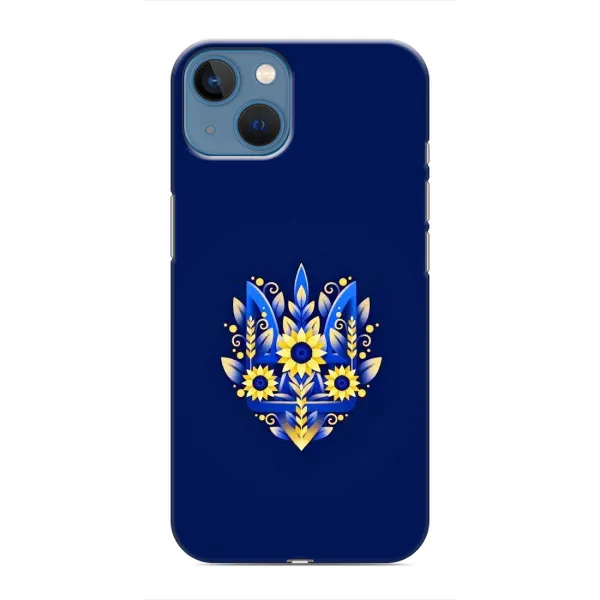 Чохол з принтом «Квітковий Герб» для iPhone 13 Mini
