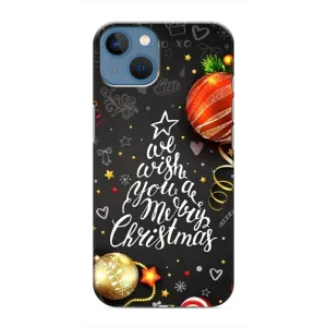 Рождественские Чехлы для iPhone 13 Mini (VPrint) (Елочка)