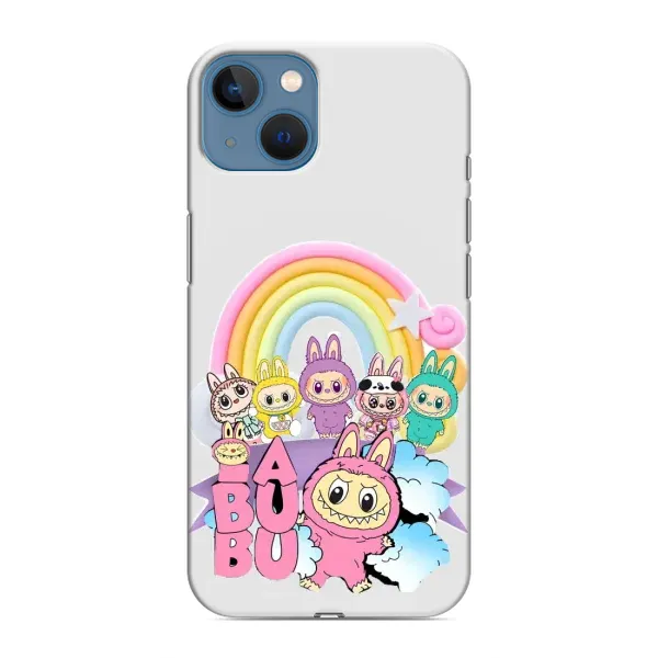 Чехол с принтом «Фон Лабубу» для iPhone 13 Mini