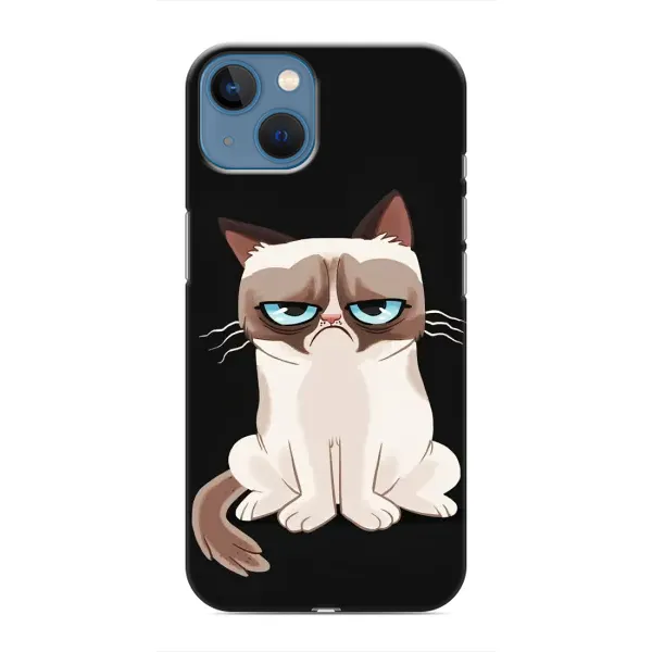 Чехол с принтом «Грустный кот» для iPhone 13 Mini