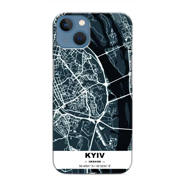 Чохол з принтом «Київ» для iPhone 13 Mini
