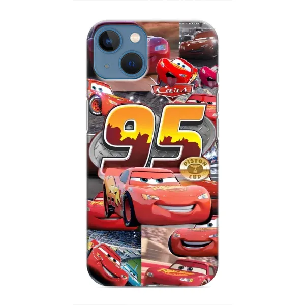 Чехол с принтом «Коллаж Молния Маквин» для iPhone 13 Mini