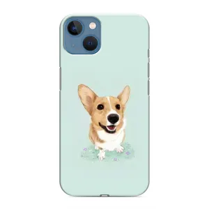 Чехлы с собаками для iPhone 13 Mini (VPrint) (Корги)