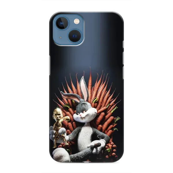 Чохол з принтом «Король Кролик» для iPhone 13 Mini