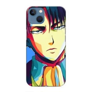 Чехлы Персонажи Аниме Наруто для iPhone 13 Mini (AlphaPrint) (Леви Аккерман)