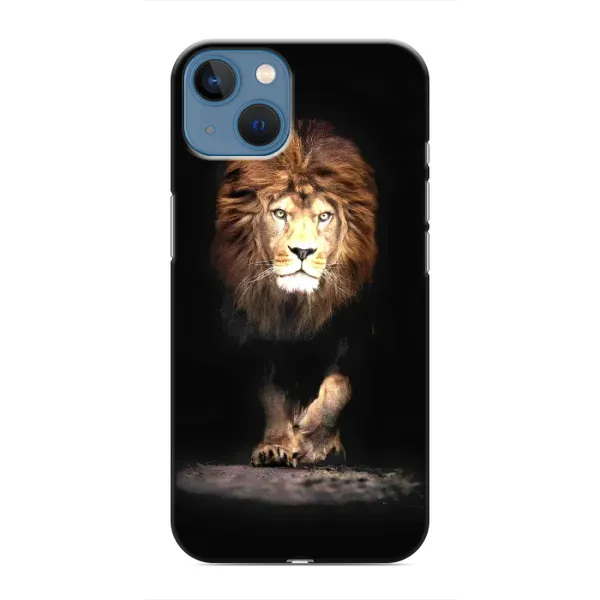 Чехол с принтом «Лев» для iPhone 13 Mini