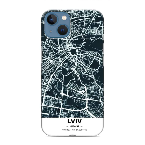 Чохол з принтом «Львів» для iPhone 13 Mini