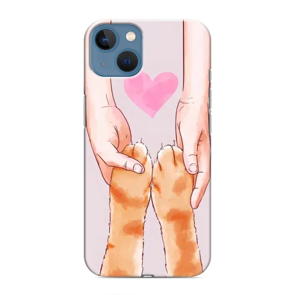 Чехол с принтом «Любовь к котикам» для iPhone 13 Mini
