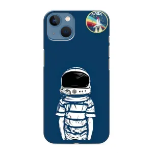 Чехол NASA для iPhone 13 Mini (AlphaPrint) (Мальчик в шлеме)