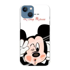 Міккі Маус чохол для iPhone 13 Mini (AlphaPrint - Мультяшні)