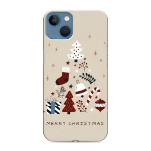 Рождественские, Праздничные Чехлы для Айфон 13 мини (Merry Christmas)
