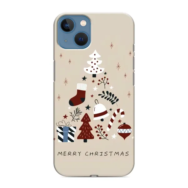 Чохол з принтом «Merry Christmas» для iPhone 13 Mini