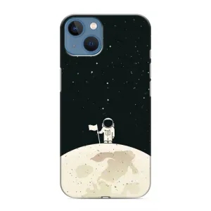 Космические Чехлы для Айфон 13 мини (VPrint) (На луне)
