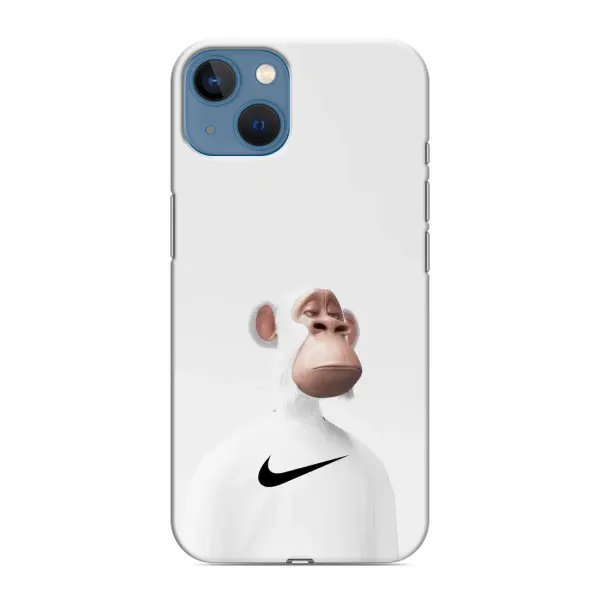 Чехол с принтом «обезьяна NFT Nike» для iPhone 13 Mini