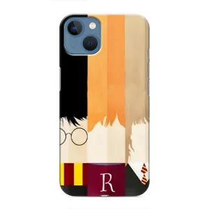 Чехлы с Гарри Поттером для iPhone 13 Mini (AlphaPrint) (обложка Гарри Поттера)