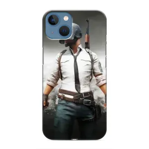 Чехол PUBG для Айфон 13 мини (AlphaPrint) (Пабг мен)