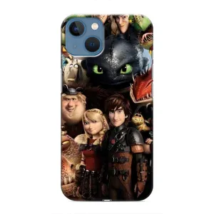 Чехол с принтом «Персонажи дракона» для iPhone 13 Mini