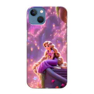 Чохол Рапунцель для iPhone 13 Mini (Рапунцель у замку)