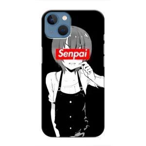 Чехлы Персонажи Аниме Наруто для iPhone 13 Mini (AlphaPrint) (Senpai)