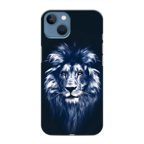 Чехол с принтом «Синий Лев» для iPhone 13 Mini