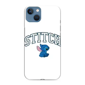 Чохол з принтом Стіч на iPhone 13 Mini (Стіч лого)