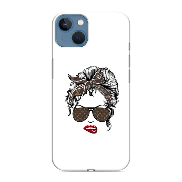 Чохол з принтом «стильна з луі вітон» для iPhone 13 Mini