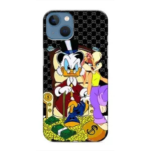 Чехлы для iPhone 13 Mini - Скрудж МакДак Louis Vuitton (PREMIUMPrint) (Стильная Утка)