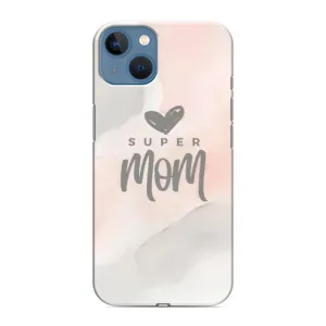 Чехлы для мамы на iPhone 13 Mini (Супер мама)