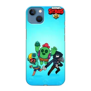 Чехлы Brawl Stars для iPhone 13 Mini (AlphaPrint) (Трио героев)