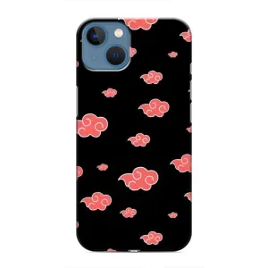 Чехлы Персонажи Аниме Наруто для iPhone 13 Mini (AlphaPrint) (Тучки Аниме)