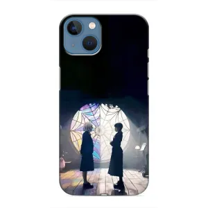Чехлы Венсдей на iPhone 13 Mini Уэнсдей (AlphaPrint) (Уэнздей и Инид)