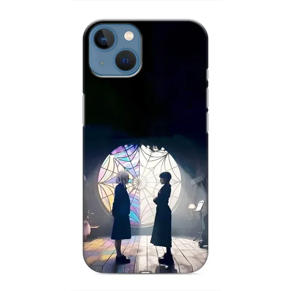 Чехол с принтом «Уэнздей и Инид» для iPhone 13 Mini