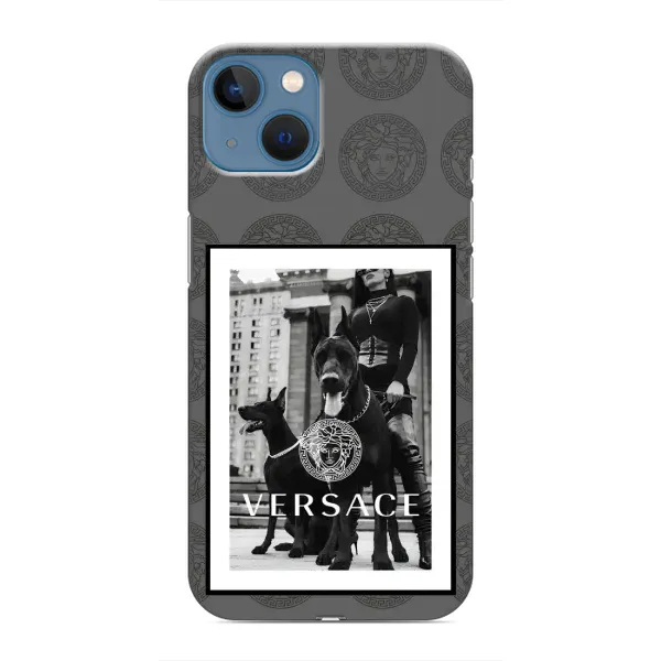 Чехол с принтом «Версаче» для iPhone 13 Mini