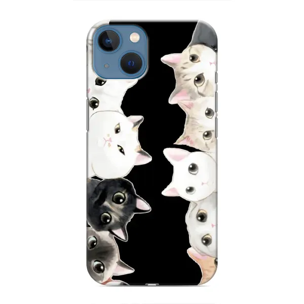 Чехол с принтом «Взгляд котов» для iPhone 13 Mini
