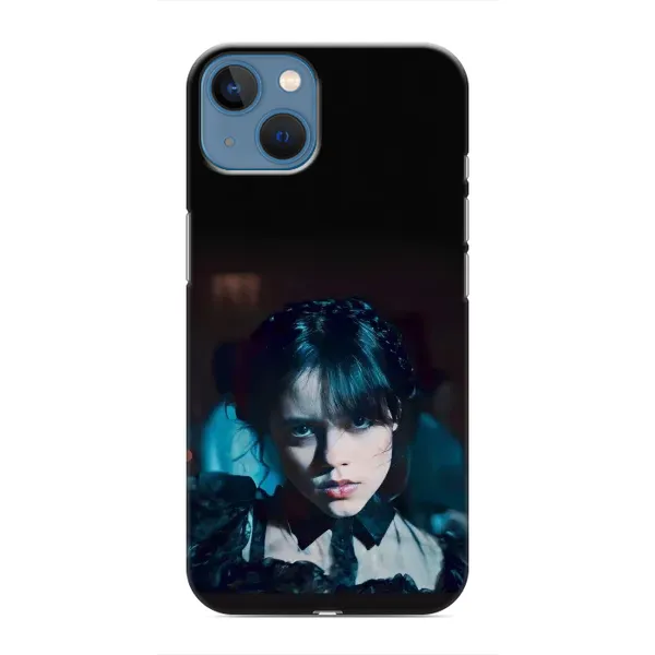 Чехол с принтом «взгляд Уэнздей» для iPhone 13 Mini