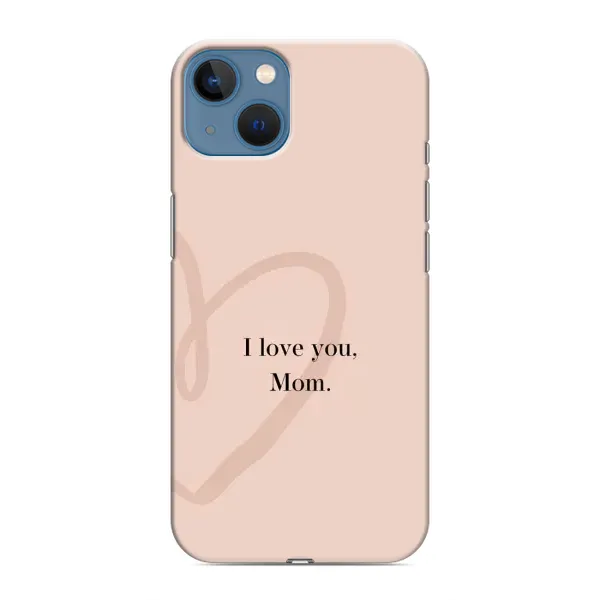 Чехол с принтом «Сердце маме» для iPhone 13 Mini