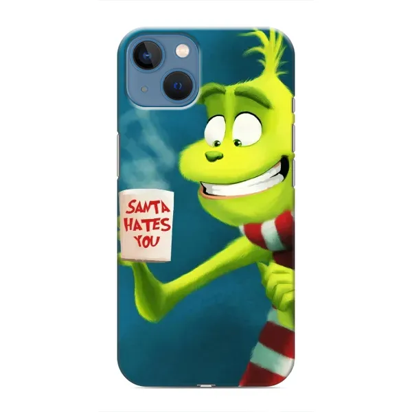 Чохол з принтом «Зелений Грінч» для iPhone 13 Mini
