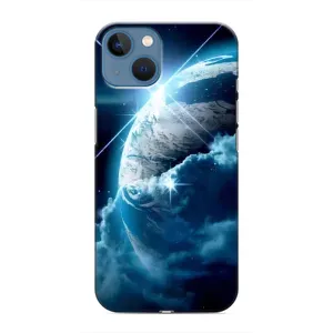 Космические Чехлы для Айфон 13 мини (VPrint) (Земля с космоса)