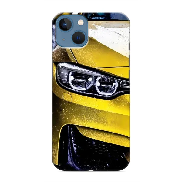 Чохол з принтом «Жовта машина» для iPhone 13 Mini