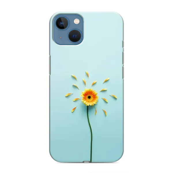 Чохол з принтом «Жовта квітка» для iPhone 13 Mini
