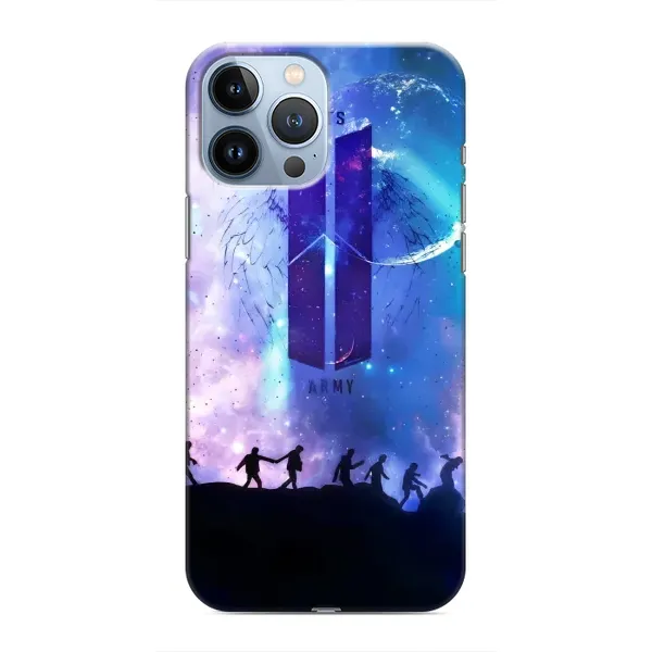Чехол с принтом «Army BTS» для iPhone 13 Pro Max