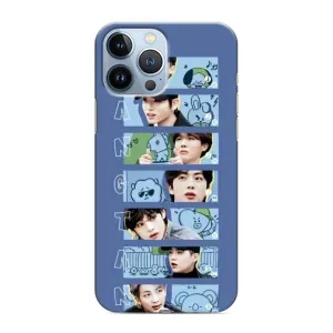 Чехлы BTS для iPhone 13 Pro Max (AlphaPrint) (Bangtan)