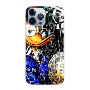 Чехли для Ейпл 13 Про Макс - Scrooge MagDag (PREMIUMPrint) (Біткойн Скрудж)