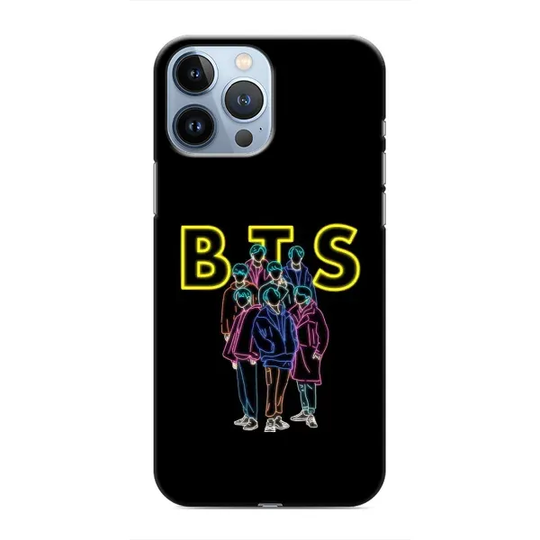 Чехол с принтом «BTS стайл» для iPhone 13 Pro Max