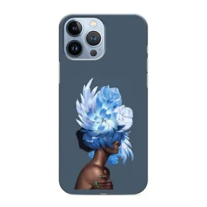 Чехлы (ART) Цветы на iPhone 13 Pro Max (VPrint) (Цветы на голове)