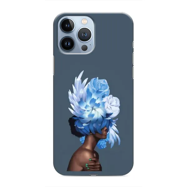 Чехол с принтом «Цветы на голове» для iPhone 13 Pro Max