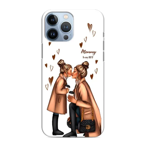 Чохол з принтом «Донька і мама» для iPhone 13 Pro Max