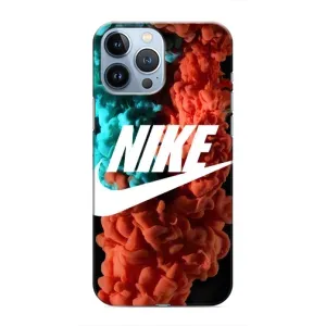 Чохол для iPhone 13 Pro Max - з принтом Найк (AlphaPrint) (Димчастий найк)