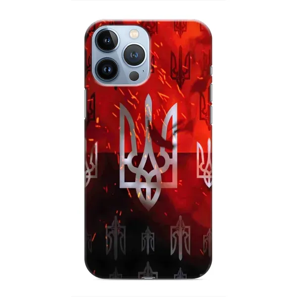 Чехол с принтом «ГЕРБ УПА» для iPhone 13 Pro Max